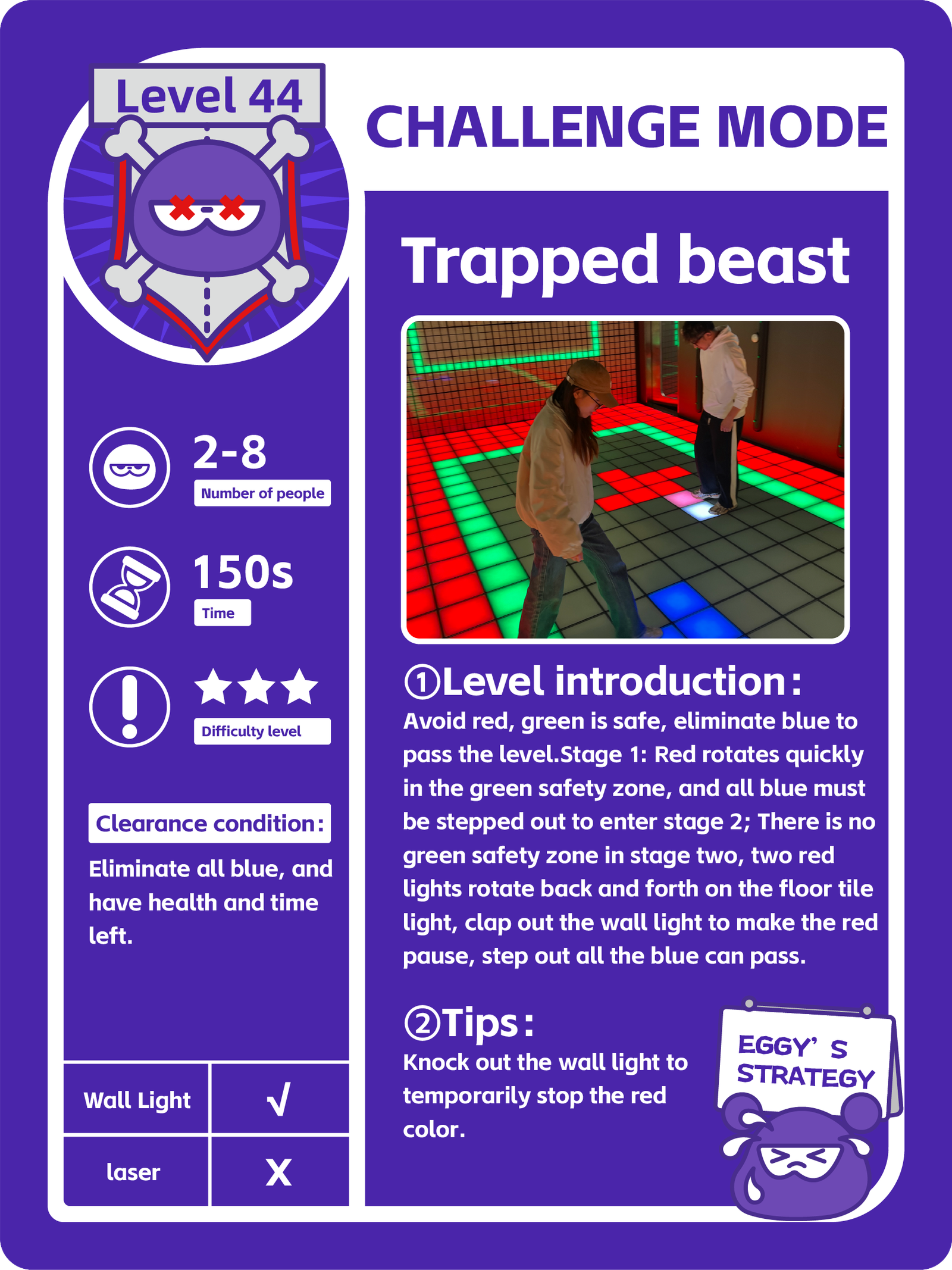 Level 44 Trapped beast（困兽之斗）